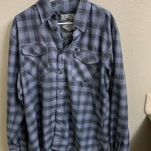Large Dixxon Tear Drop flannel